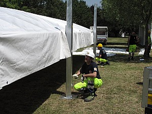 30/06/2012<br>Montaggio tensostruttura