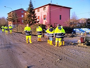 26/01/2014<br>Albareto a una settimana dall'alluvione
