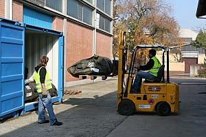 04/11/2007<br>Lezione pratica su montaggio tende pneumatiche