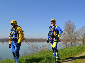 19/03/2016<br>Addestramento squadra sicurezza fluviale