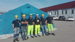 01/10/2016<br>Addestramento montaggio tende