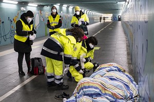 22/01/2021<br>Uscita assistenza senza fissa dimora